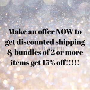 Accepting offers for everything!